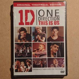 1D ONE DIRECTION THIS IS US NEW & SEALED DVD MOVIE